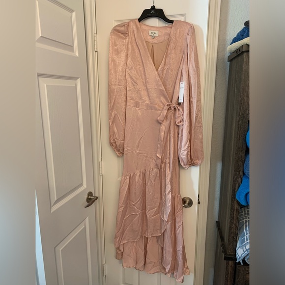 Large Dusty Pink Maxi dress by Red Dress boutique New with tags “You Enchant Me” - Picture 7 of 13